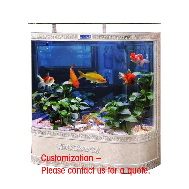 Aquarium Fish Tank - Fornecimento de Fábrica Personalizado de Grandes
