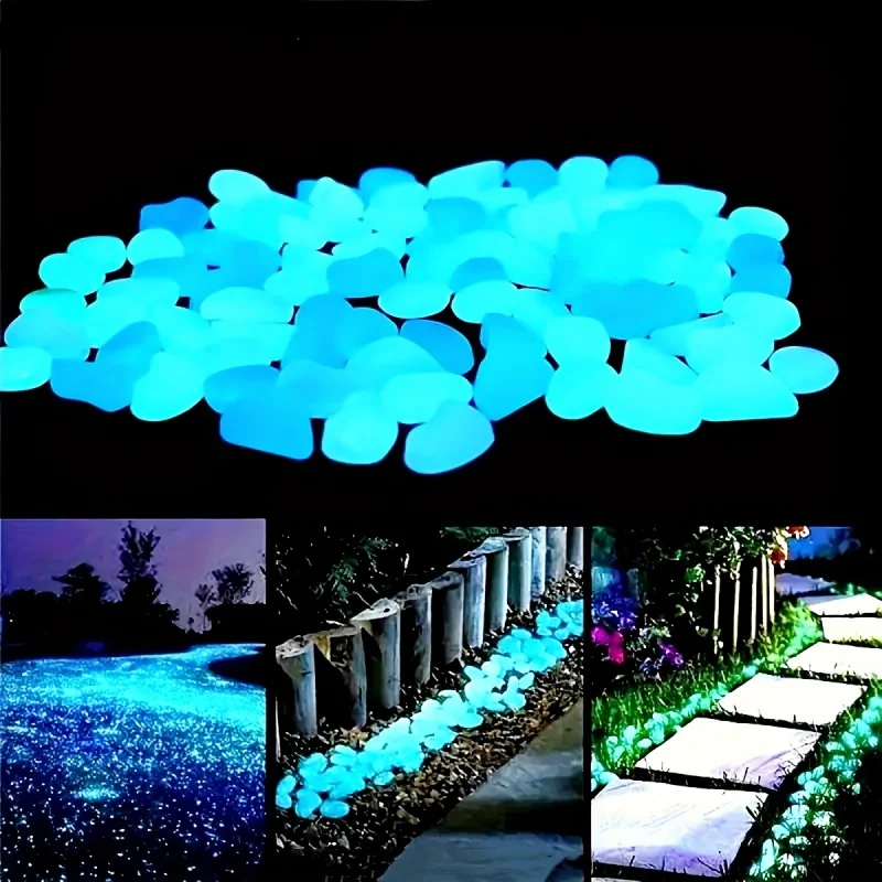 Aquarium Light - Pedras Luminosas para Iluminação Noturna, Decoração