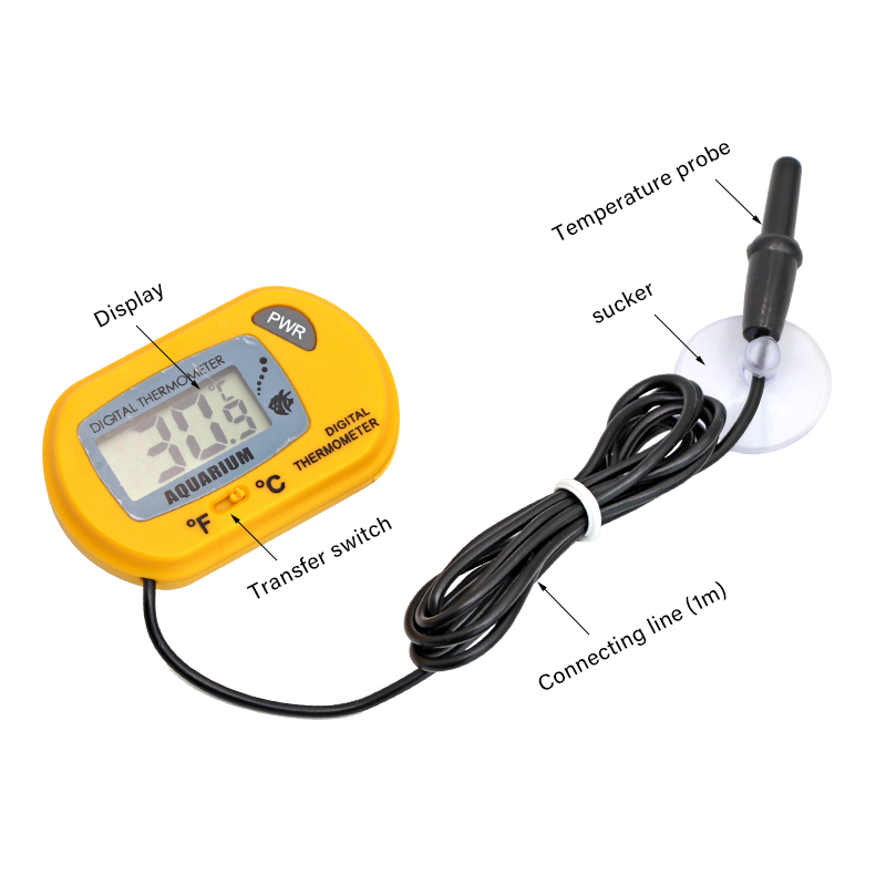 Termômetro Digital LCD para Aq - Fish Tank Heater avaliação e preço