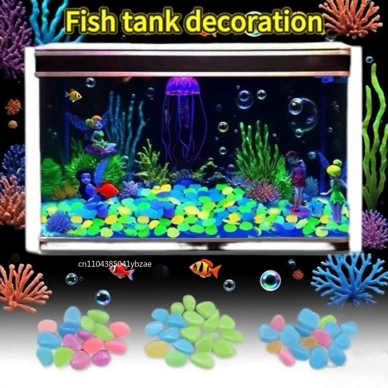 100-800 peças seixos que brilh - Aquarium Plants avaliação e preço