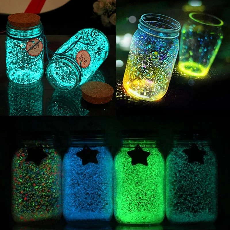 1000 pçs 3-5mm areia luminosa  - Fish Aquarium Home avaliação e preço