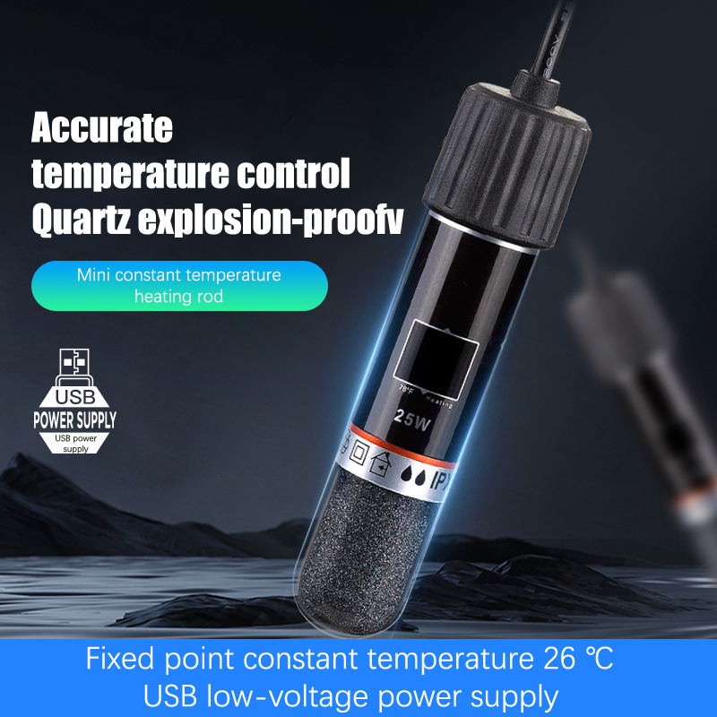 1pc usb mini haste de aquecime - Fish Tank Heater avaliação e preço