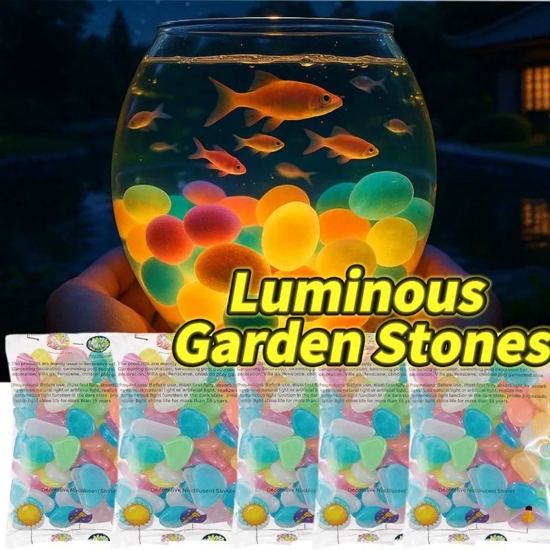 100-1000 peças de pedra lumino - Fish Tank Gravel avaliação e preço
