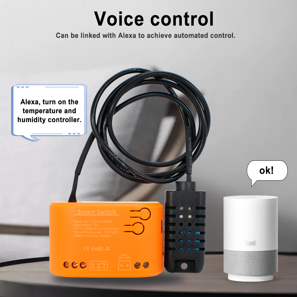 Tuya wifi sensor de umidade te - Aquarium Plants avaliação e preço
