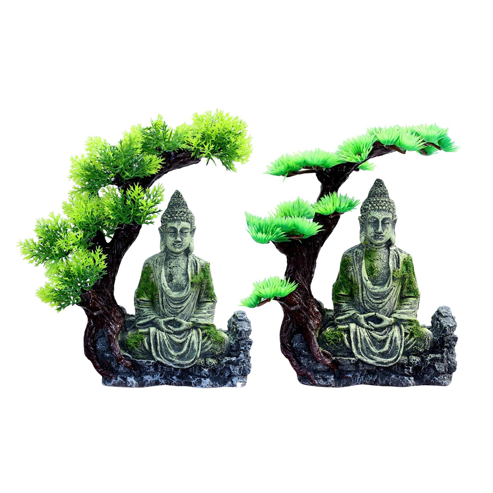 Estátua de Buda para decoração - Betta Fish Tank avaliação e preço